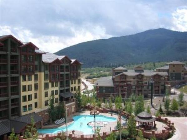 Mountainous views from balcony