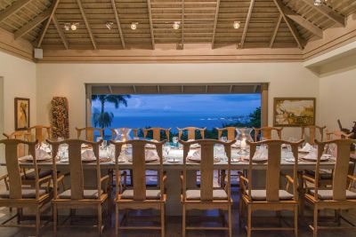 Silent Waters dining room