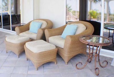Villa Buena Vista outside lounge