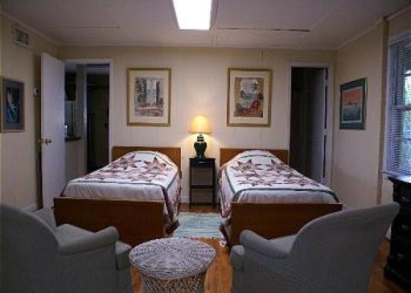 Bedroom in main room downstairs