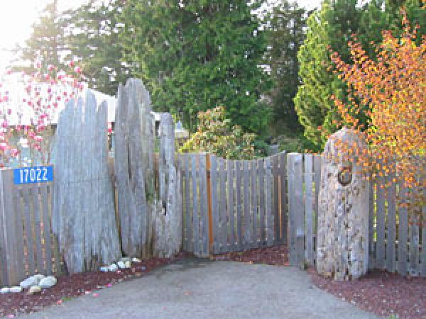 The Gate at Top of Driveway