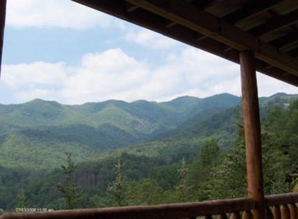 View from Noah's cabin