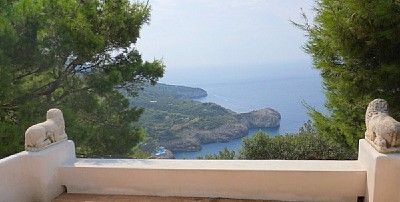 Villa Anacapri view over the island of Capri