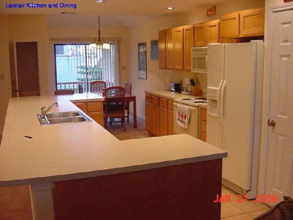 Upstairs - Huge Kitchen