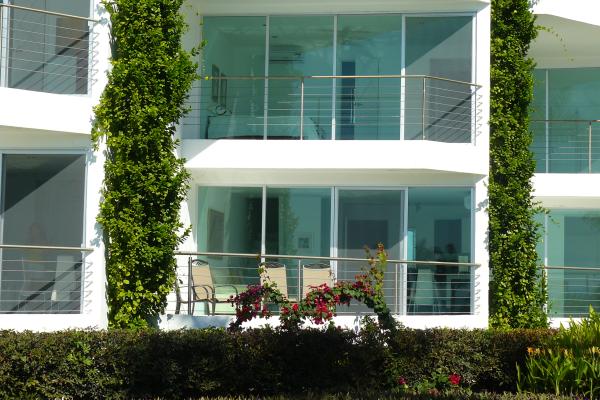 Our Loft from the pool