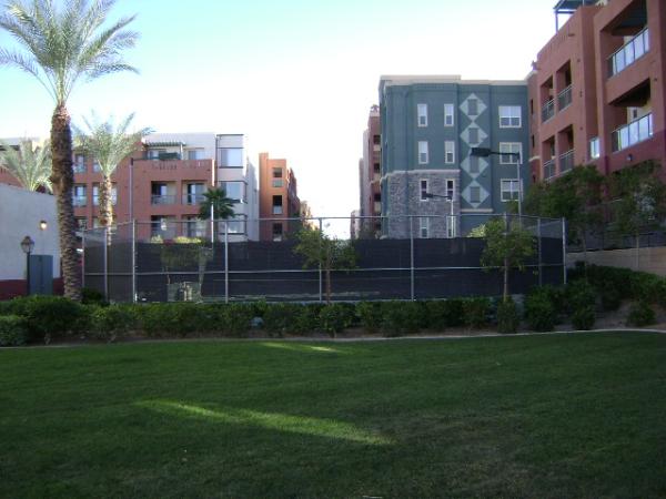 Beautiful Grassy area by the Tennis Courts