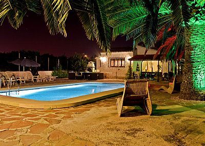 Pool by night