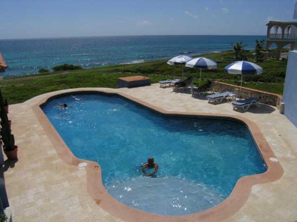 Pool view from main terrace