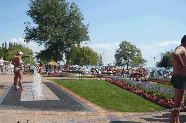 Balatonfured Lakeside Promenade