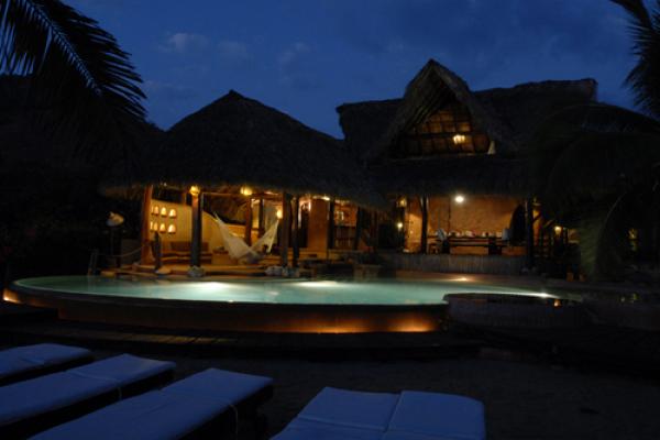 night fall at Casa Viva