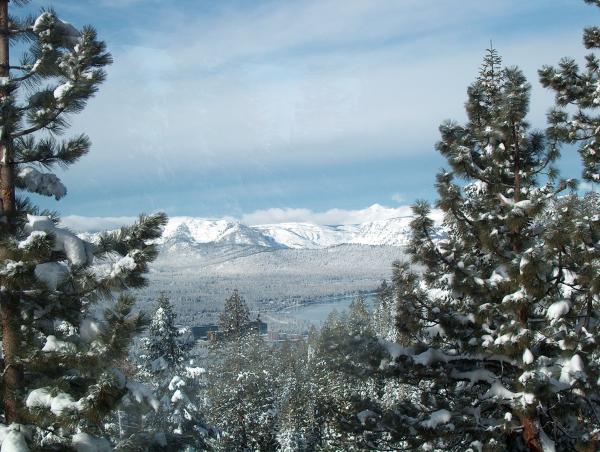 Lake and Casinos View (Winter)