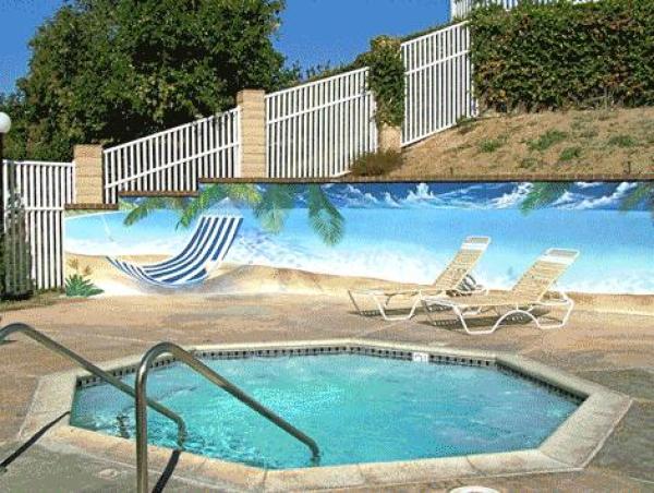 Sitting Area At Pool
