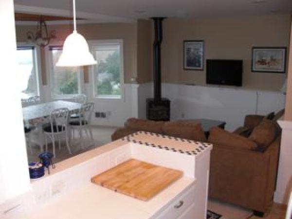 Living Room and Dining Room - The Crow's Nest