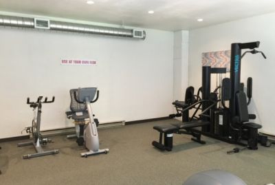 Snowater fitness room