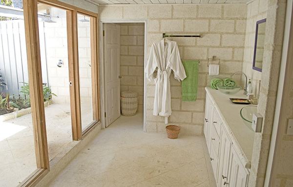 Imagine showering in your own private garden!