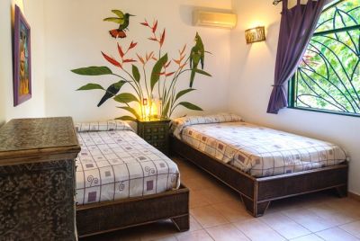 Casa Inca twin bedroom