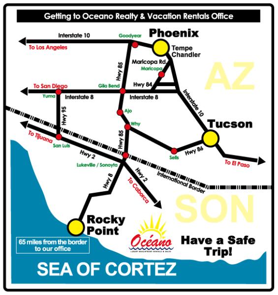 Driving map