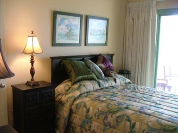 Queen-sized bed