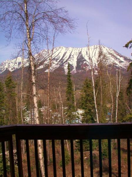 Mount Fernie from Back Deck