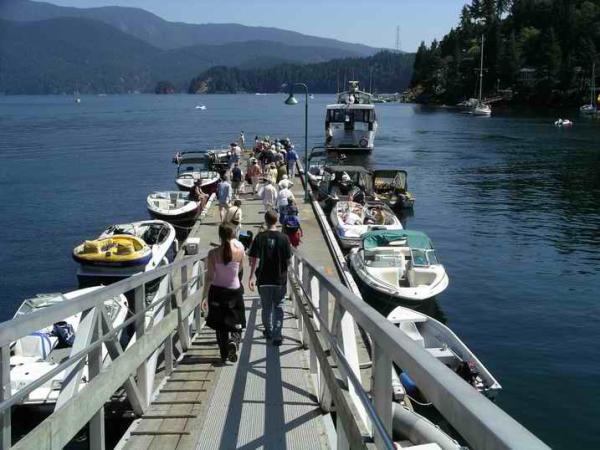 Deep Cove Municipal Dock, Looking East