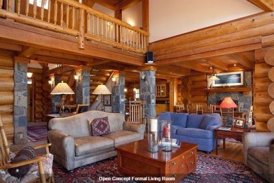 Whistler Chalet with open plan living room