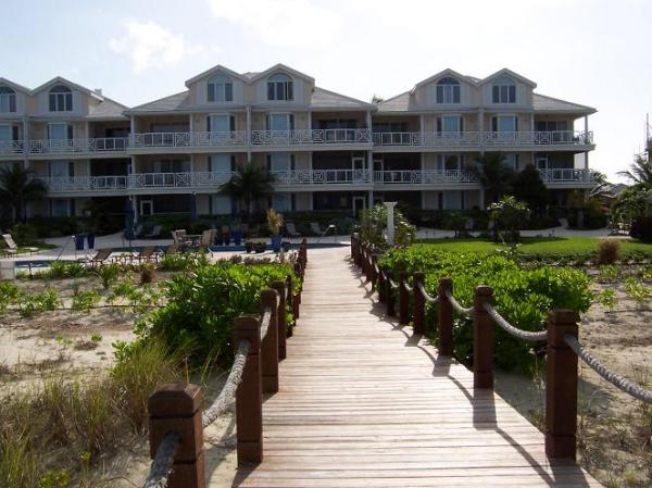 View of Grandview from Beach.