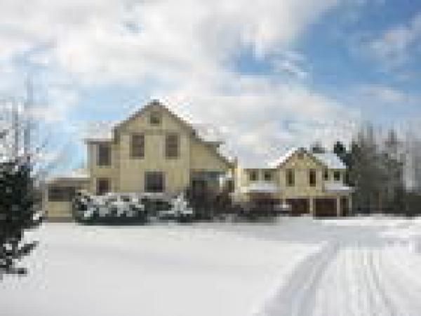 Main House and Apartment in Winter