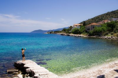 Beach in Agia Efimia
