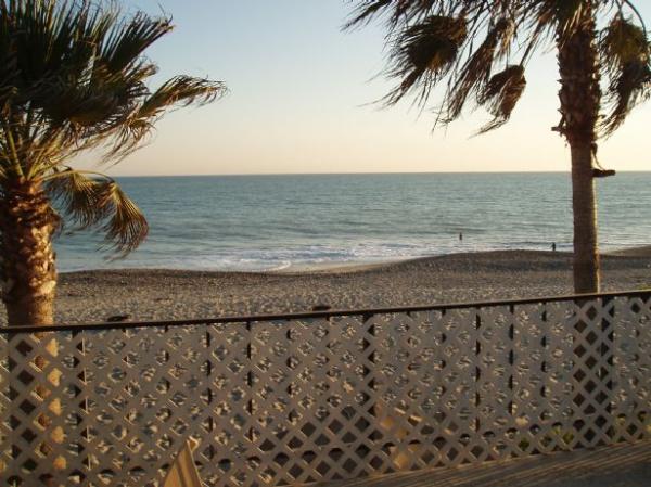 Ocean from Upper  Deck