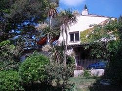 Villa seen from swimming pool