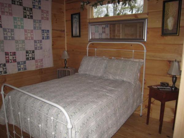 100 yr old antique wrought iron bed