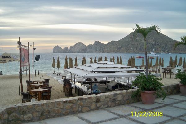 Cabo Bay At Sun Rise In Front of Cabo Villas Resor