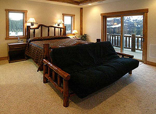 Master Bedroom with California King Bed