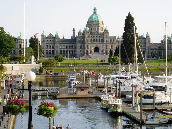 A short stroll to the Parliament Building