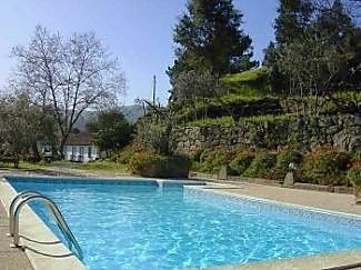 Swimming Pool and Farmhouse