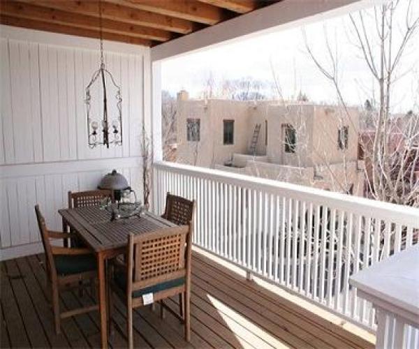 Covered Dining Balcony