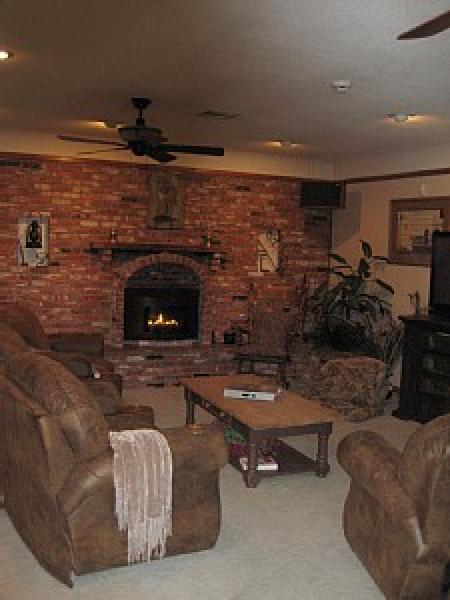Living Room with Fireplace