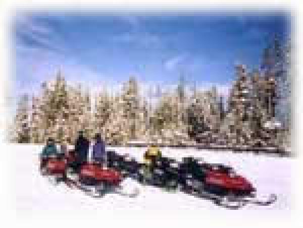 Snowmobiling