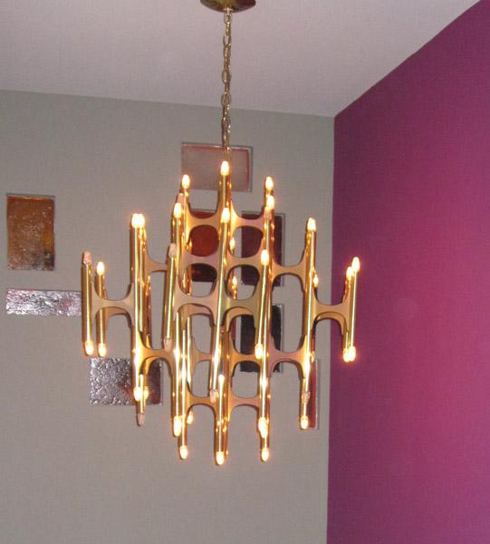 furnished with retro contemporary accents