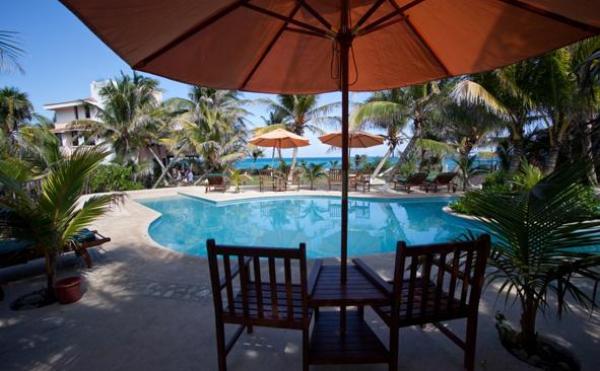Sitting near Pool