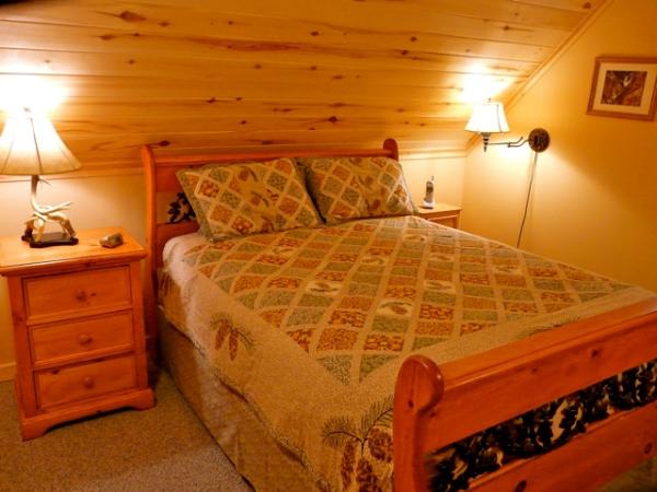 Upstairs queen bedroom