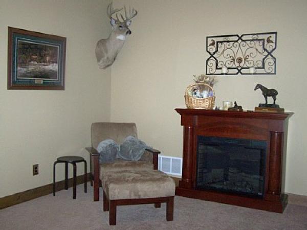 Seating Area in Master Bedroom