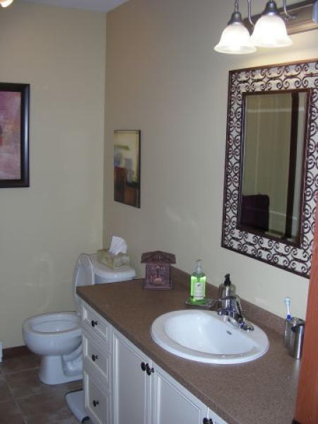 Bathroom with Laundry Facilities