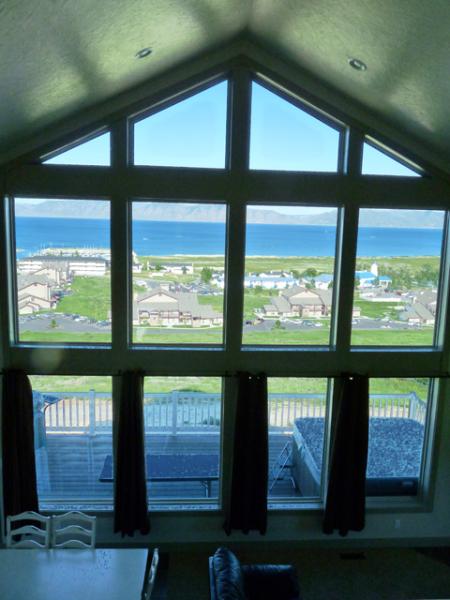 Lake View from Inside the Escape