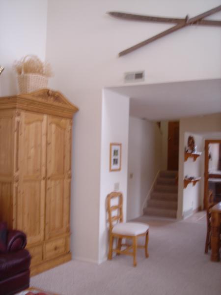 Living Area with Armoire