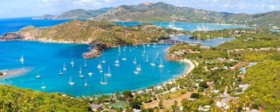 View of English Harbour in Antigua