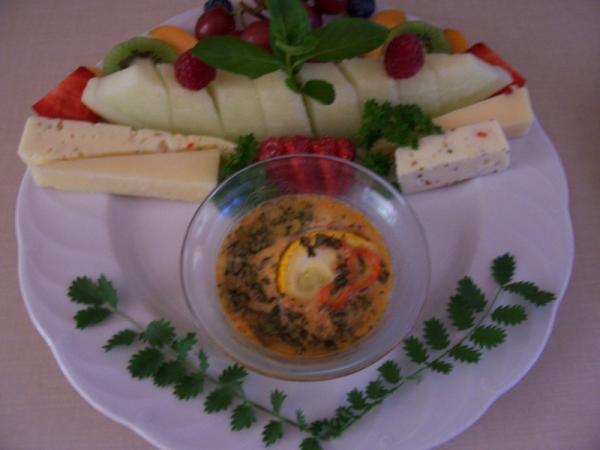 Tomato & Zucchini Timbale