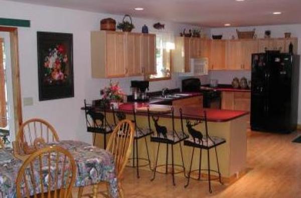 Kitchen with dining area