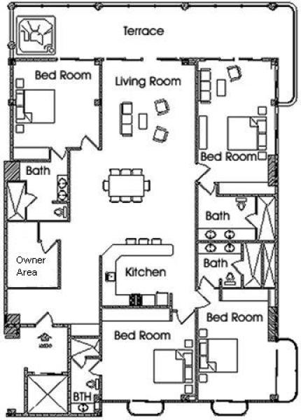 Floorplan - 6C South