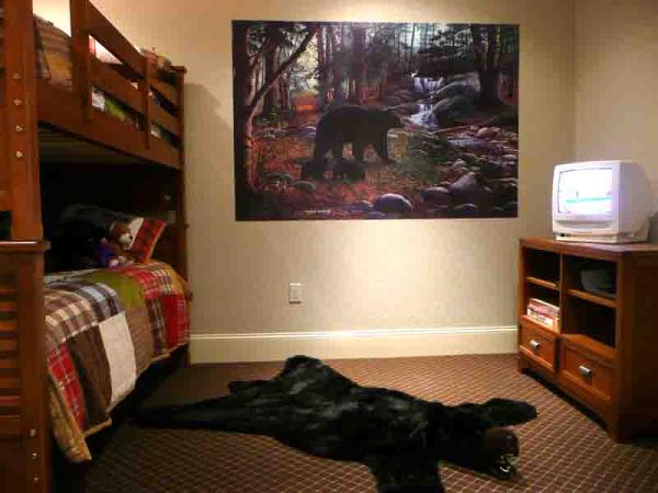 Bunk room - Double Bunk Bed - TV - Games!